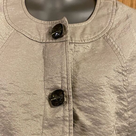 Laura Ashley 3/4 Sleeve Dress Coat, size 1X. (S98) - Picture 3 of 7